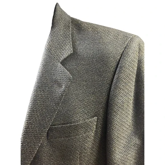 Jack Victor Jacket Blazer Notched Lapel 2-Button Classic Modern‎ Mens Size 41L